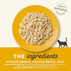Applaws Wet Cat Food, 24 Count, Limited Ingredient Canned Wet Cat Food, Chicken Breast in Broth, 5.5oz Cans