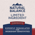 Natural Balance Limited Ingredient Adult Grain-Free Dry Dog Food, Reserve Sweet Potato & Bison Recipe, 4 Pound (Pack of 1)