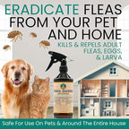 Trail Guard Natural Extra Strength Insect, Flea and Tick Spray for Dogs, Cats, People & Home - 16oz Lemongrass Scented Plant-Based Insect & Tick Repellent for Dogs - Kid Safe (16oz)