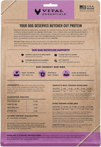 Vital Essentials Freeze-Dried Raw Turkey Meal or Mixer Dog Food Crunchy Mini Nibs, 14 oz