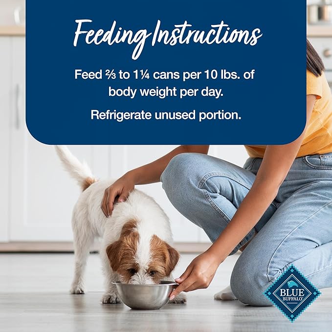 Blue Buffalo Blue's Stew Natural Wet Dog Food, Made with Natural Ingredients, Hearty Beef and Country Chicken Variety Pack, 12.5-oz. Cans, 6 Count