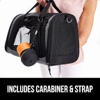 GORILLA GRIP Dog Water Bottle, Portable Water Bowl Dispenser for Dogs, 20 oz Leak Proof Pet Travel Squeeze Bottles, Food Grade Silicone, To Go Puppy Essentials, Hiking Camping Trip Accessories, Orange