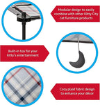 Kitty City Claw Indoor Mega Kit Cat Furniture, Corrugate Cat Scratcher, Cat Bed