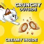 Temptations Kitten Crunchy and Soft Cat Treats Salmon and Dairy Flavor, 6.3 oz. Pouch, (Pack of 10)