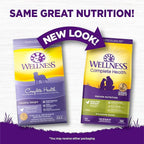 Wellness Complete Health Dry Dog Food with Grains, Natural Ingredients, Made in USA with Real Meat, All Breeds, For Adult Dogs (Healthy Weight - Chicken & Potatoes, 5-Pound Bag)