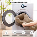 INVENHO Small Dog Bed Washable Orthopedic Calming Warming Durable Pet Bed with Anti-Slip Bottom
