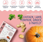 Side by Side Chicken & Lamb Stew, Warming Dog Food for All Breeds, Made of Whole Foods, Every Ingredient Has a Purpose, No Artificial Additives, Fillers, or Gums, Ready to Serve, 12.5 oz, 6 Pack