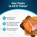 Blue Buffalo Tastefuls Savory Singles Natural Wet Cat Food Cuts in Gravy, Salmon and Tuna Variety Pack, 2.6-oz. Trays, 12-Count