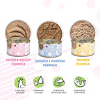 Weruva Kitten, Fur Baby Favorites Variety Pack, 3oz Can (Pack of 12)