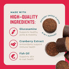 VetIQ 8-in-One Multifunctional Supplement for Dogs, Supports Hip & Joint, Urinary Tract, Immune System, Skin Health and Heart Health, Soft Chews, Made in The USA, 60 Count (Pack of 2)