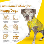 Tooth & Honey Dog Vest Shirt – Lightweight Sleeveless Summer Clothing for Pitbulls Large Breeds, Soft Anxiety Shirt, Breathable Sun Protection Pet Clothing