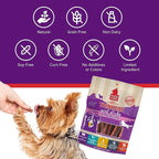 Plato Pet Treats Thinkers - Meat Sticks for Dogs - Limited Ingredient Treats with EPA and DHA to Support Skin, Coat, and Brain - Air-Dried - Lamb 18oz