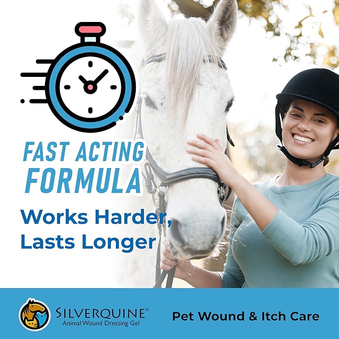 Dog Wound Care Gel - Hot Spot Gel Solution for Dogs and Cats - Safe If Licked, Odorless Silver Hydrogel Ointment for Pets Cuts, Burns, Scratches, Sores and Skin Concerns - 4.0 Oz