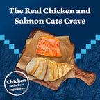 Blue Buffalo Wilderness Wild Delights Meaty Morsels Natural Wet Cat Food, Chicken & Salmon in Tasty Gravy, 3-oz. Cans, 24-Pack