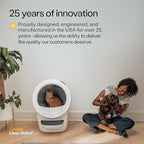 Litter-Robot 4 Supply Bundle by Whisker, White - Automatic, Self-Cleaning Cat Litter Box, WiFi Enabled, Includes Litter-Robot 4, 3 OdorTrap Refills, 10 Liners, 30 Cleaner Wipes, & 2 Carbon Filters