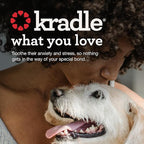 Kradle Calming Chews for Dogs - Anxiety and Stress Support - L-Theanine Ashwagandha GABA - Calming Supplement for Relaxation and Stress - Chicken Flavor- 75 Chews