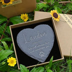 Personalized Pet Loss Gift, Personalized Pet Loss Stones, Pet Memorial Gifts, Loss of Dog Gifts, Loss of Cat Sympathy Gift, Dog Memorial Gifts, Pet Bereavement Gift - 6*6 Inches Memorial Stone