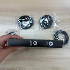 Flea Collar for Dogs 4 Pack, 32 Months Comfort Flea and Tick Prevention, Waterproof Dog Flea and Tick Collar, Adjustable Flea and Tick Treatment for Dogs - One Sizes Fit All (Black)