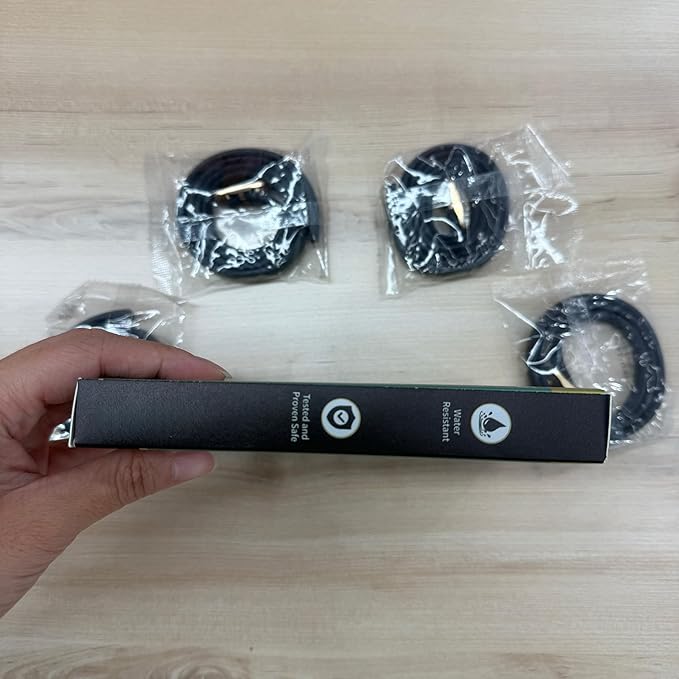 Flea Collar for Dogs 4 Pack, 32 Months Comfort Flea and Tick Prevention, Waterproof Dog Flea and Tick Collar, Adjustable Flea and Tick Treatment for Dogs - One Sizes Fit All (Black)