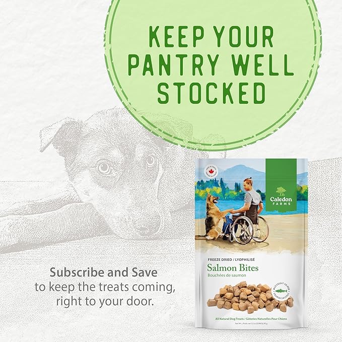 Caledon Farms Freeze Dried Bites - Salmon 90G/3.2OZ