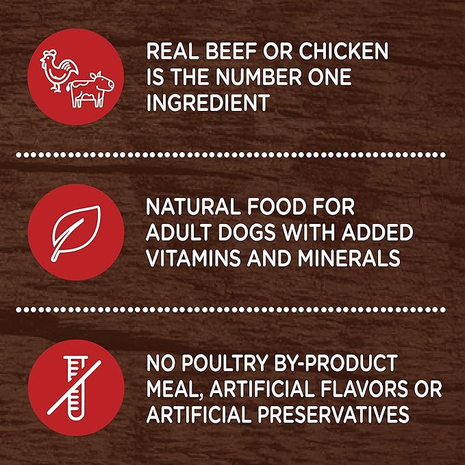 Rachael Ray Nutrish Wet Dog Food Variety Pack Premium Paté, 13 oz. Cans, 12 Count