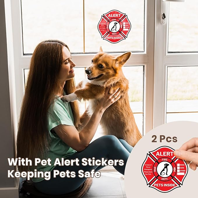 3-Flap Dog Door, Doggy Doggie Door, Cat Door for Install in Interior and Exterior Doors or Wall, Insulation Layer, 2 Magnetic Flaps, Closing Panel, Never Rust, for Pets Up to 45lb (Medium)