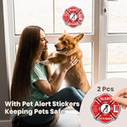 3-Flap Dog Door, Doggy Doggie Door, Cat Door for Install in Interior and Exterior Doors or Wall, Insulation Layer, 2 Magnetic Flaps, Closing Panel, Never Rust, for Pets Up to 45lb (Medium)