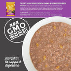 Tiki Cat Aloha Friends Variety Pack, Meaty Flavors Mixed with Pumpkin, Wet, High-Protein & High-Moisture Cat Food, For All Life Stages, 2.5 oz. Pouch (Pack of 12)