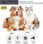 Rx Vitamins Nutritional Support - A Combination of Essential Vitamins, Minerals, & Other Beneficial Compounds for Dogs and Cats - 9.07oz