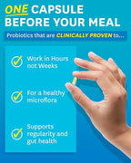 Zenwise Health Digestive Enzymes for Gut Health & Bloating Relief - Multi Enzymes Digestion Supplement with Probiotics, Bromelain & Papaya for Digestive Health Support - Men & Women - 60 Count