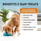 Northwest Naturals Raw Rewards Freeze-Dried Sweet Potato Treats for Dogs and Cats - Bite-Sized Pieces - Healthy, 1 Ingredient, Human Grade Ingredients, All Natural, Made in USA, 2 Oz (Pack of 3)