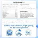 200 PCS Hemp Calming Chews for Dogs 200, Advanced Calming Treats for Dogs with Hemp Oil Melatonin Chamomile for Anxiety Relief, Separation, Stress Relief - Chicken Flavor