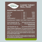 NATURE'S LOGIC Dry Dog Food - 100% Natural - No Synthetics - for All Ages, Sizes, Breeds - Free from Common Allergens, High Protein - Turkey Meal Feast, 13lbs