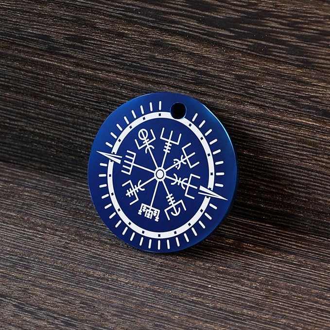 MYLUCKYTAG QR Code Stainless Steel Pet ID Tag - Personalized Online Profile, Location Alert Email, Digital ID, Durable Dog Collar Tag, Engraved