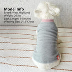 KYEESE 2Pack Dog Shirts Waffle for Small Dogs Stretchy T-Shirts Lightweight Tank Top Sleeveless Dog Vest Breathable Cat Shirt, Small, Pink+Grey