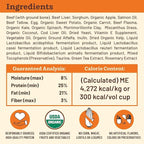 Primal Kibble in The Raw, Freeze Dried Dog Food, Beef, Scoop & Serve, Made with Raw Protein, Whole Ingredient Nutrition, Crafted in The USA, Dry Dog Food 9 lb Bag