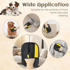 2 Pack Pet Hair Removal Gloves, Reusable Electrostatic Pet Hair Remover, Newly Upgraded Efficient Lint Remover Tool for Dog & Cat Hairfor Couch, Furniture, Car Seat, Carpet, Clothing