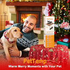 Upgraded Pet Heating Pad, 5 Adjustable Temperature & Timer, Electric Heated Dog Cat Bed for Winter, Auto Power-Off, Waterproof Chew-Resistant (M:20'' x 16'')