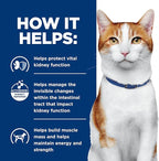 Hill's Prescription Diet k/d Kidney Care Vegetable, Tuna & Rice Stew Wet Cat Food, Veterinary Diet, 2.9 oz. Cans, 24-Pack