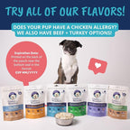 Under the Weather Bland Diet for Dogs | Easy to Digest for Sick Dogs | Always Be Ready | Contains Electrolytes - All Natural Freeze Dried 100% Human Grade Meats | 2 Pack - Chicken, Rice - 6oz
