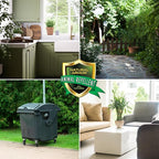 Natural Armor Animal & Rodent Repellent Spray. Repels Skunks, Raccoons, Rats, Mice, Deer Rodents & Critters. Repeller & Deterrent in Powerful Peppermint Formula – 128 Fl Oz Gallon Refill RTU