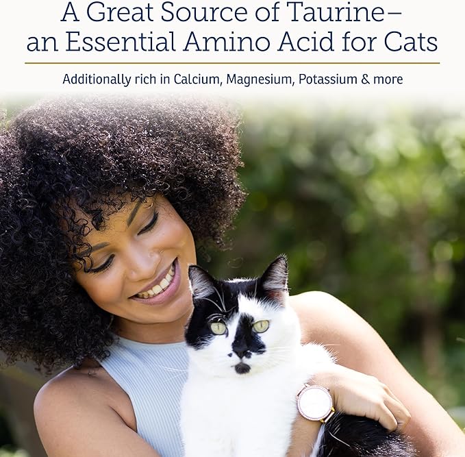 Rx Vitamins Feline Minerals - Taurine for Cat Heart Health - Calcium for Joint Supplement - Immune Support for Cats with Magnesium & Potassium - Skin and Coat Supplement - 8oz
