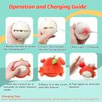 Crab Interactive Dog Toys – Rechargeable Self-Play Toy with Motion-Activated Ball & Music Recording Modes for Small, Medium & Large Dogs, Moving Dog Toy to Keep Them Busy