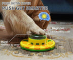 Dog Puzzle - Food Puzzle Toy Feeder, Treat Puzzles for Mental Stimulation (Push)