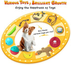 KIPRITII Puppy Teething Chew Toys -25 Pack Dog Chew Toys with Rope Toys, Dog Treat Balls & Squeaky Toy for Puppy and Small Dogs