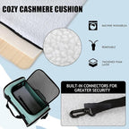 Cat Dog Carriers Soft-Sided, Pet Travel Carrier for Small Cats Dogs Under to15lbs, Soft-Solid Collapsible Carrier,(Medium,Green)