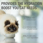 Feline Natural Wet Cat Food Pouch - Lamb & Salmon Feast, Grass-Fed & Wild-Caught, Grain-Free New Zealand Pate, 3oz Single Serve, Pack of 12