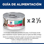 Hill's Science Diet Perfect Weight, Adult 1-6, Weight Management Support, Wet Cat Food, Liver & Chicken Minced, 2.9 oz Can, Case of 24