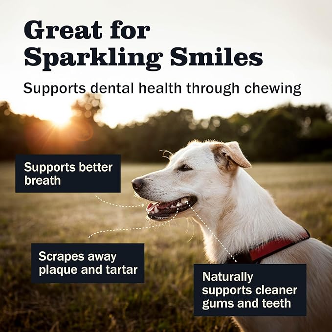 Redbarn Pet Products All-Natural Small 6" Beef Collagen Sticks for Dogs - Long Lasting Low-Odor Alternative to Traditional Rawhide & Bully Sticks - Supports Healthy Joints, Skin, & Coat - 5 Pack