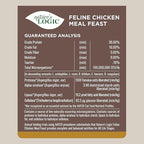 Nature's Logic Feline Chicken Meal Feast Cat Food - High-Protein Dry Food for Cats, 100% Natural Nutrition with Probiotics & Prebiotics - All Life Stages - Chicken, 3.3lbs